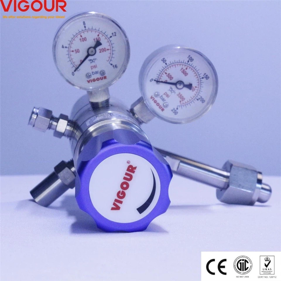 Dual Stage Gas Pressure Regulator Dual Stage Gas Pressure Regulator